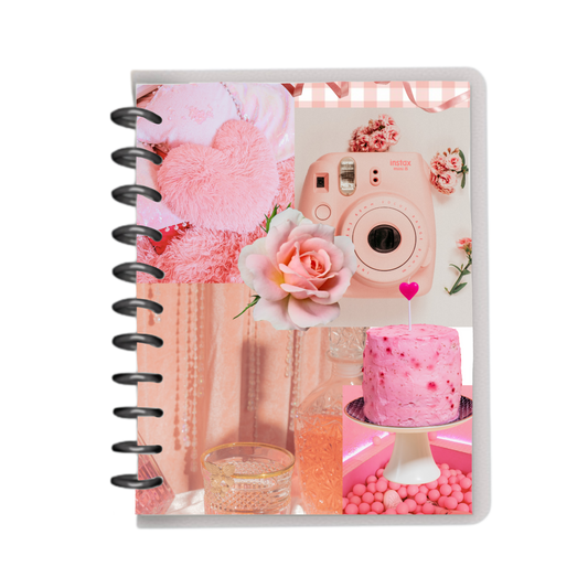 Pink Collage notebook