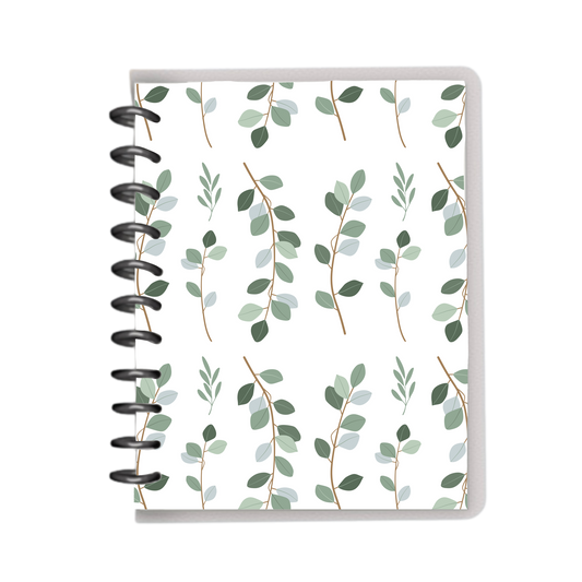 Vertical greenery notebook