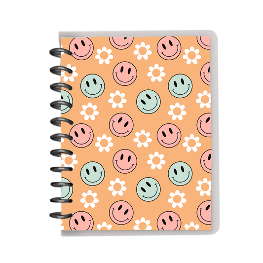 Pastel groovy notebook