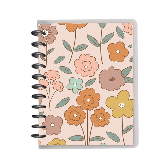 Pastel Pink florals notebook