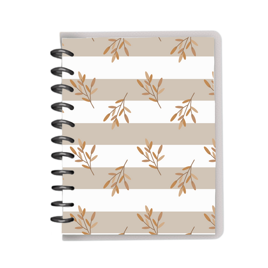 Neutral boho notebook