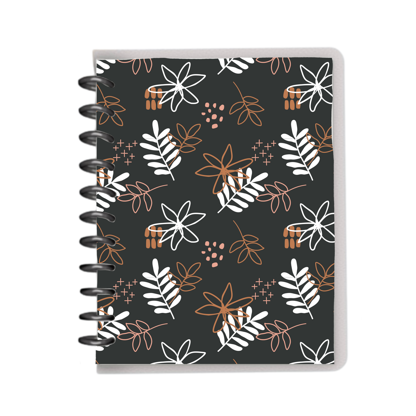 Dark boho cover notebook