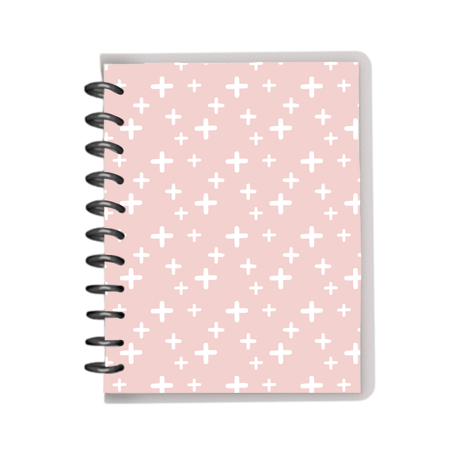 Pink stars cover notebook