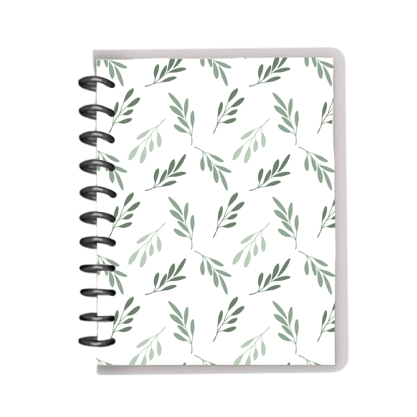 Minimal greenery notebook